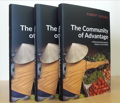Front cover of Bob Sugden&amp;#39;s book - The Community of Advantage
