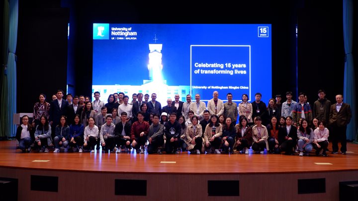 Group Photo of Students at the Ningbo Student Conference April 2019